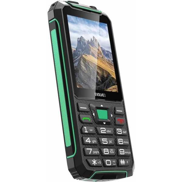 EVOLVEO StrongPhone W4 DualSIM černo-zelená - Mobilní telefony - Obrázek M5Z7000701