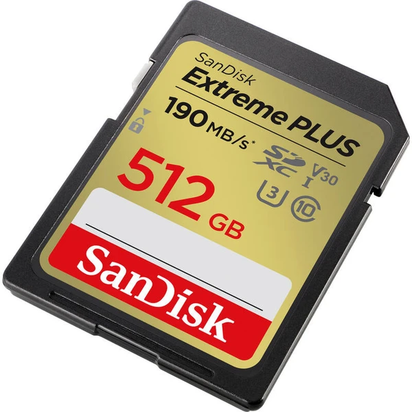 SanDisk SDXC karta 512GB Extreme PLUS - Paměťové karty - Obrázek M632000P01