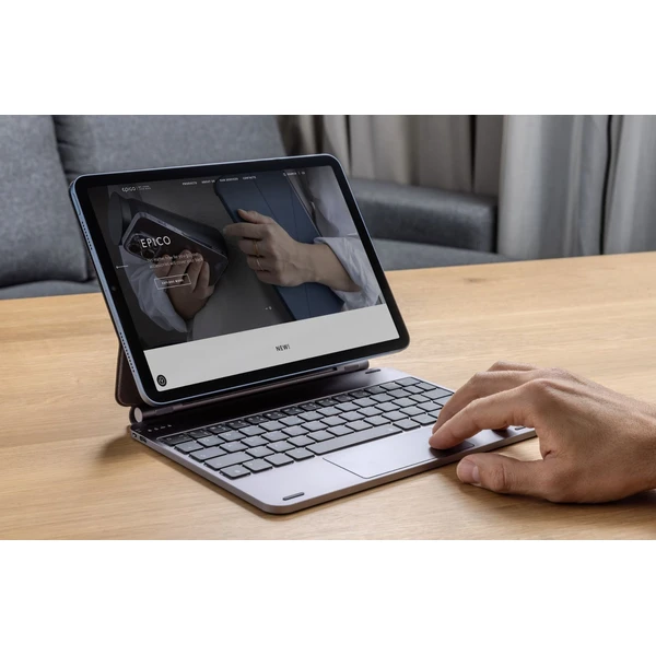 Epico hliníkové pouzdro s klávesnicí Apple iPad Pro 13" (M4) (qwerty) - Pouzdra s klávesnicí - Obrázek M6N8000N01
