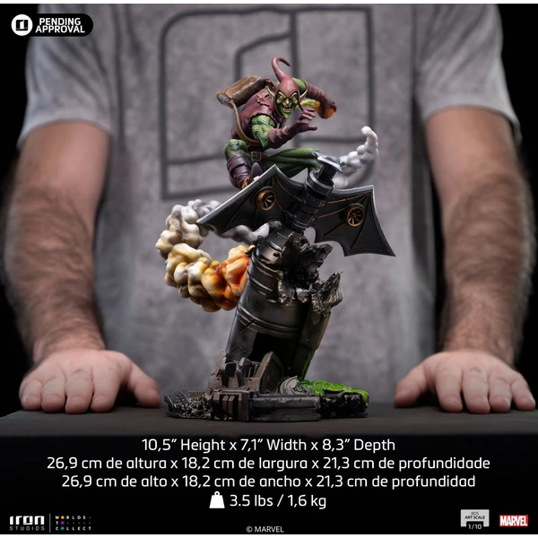 Soška Iron Studios BDS Art Scale 1/10 Marvel: Spider-man vs Villains Diorama - Green Goblin - Sochy a sošky - Obrázek M6YA000L01