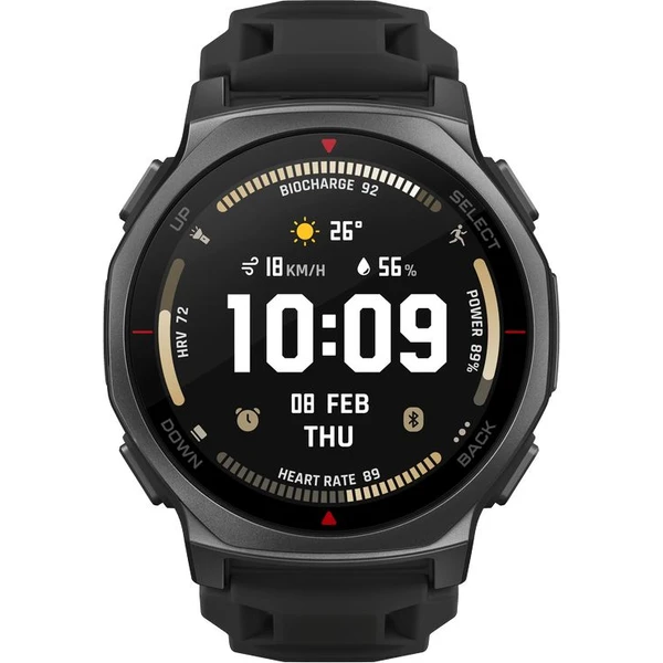 Amazfit T-Rex 3 Pro 44mm chytré hodinky černé - Chytré hodinky - Obrázek M71M000K01