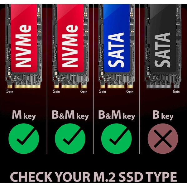 AXAGON EEM2-GAM externí SSD disk černý - Externí boxy - Obrázek M74D000L01