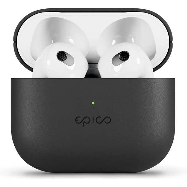 Epico kožený kryt pro Airpods 3 černý - Pouzdra - Obrázek M7C9000K01