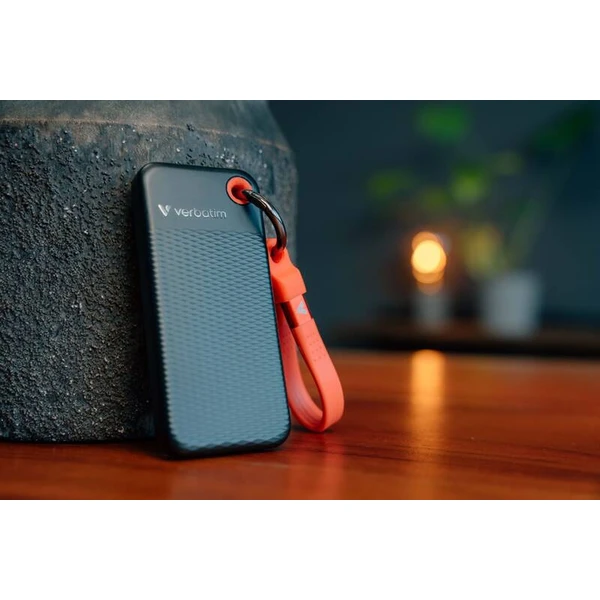 Verbatim Pocket SSD 1TB USB-C černá/červená - SSD disky - Obrázek M7JD000P01
