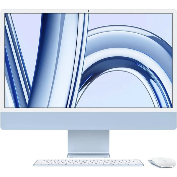 CTO Apple iMac 24" (2023) / Modrý / 16GB / Mouse / CZ KLV / Stojan / 256GB SSD - All-in-one - Hlavní obrázek