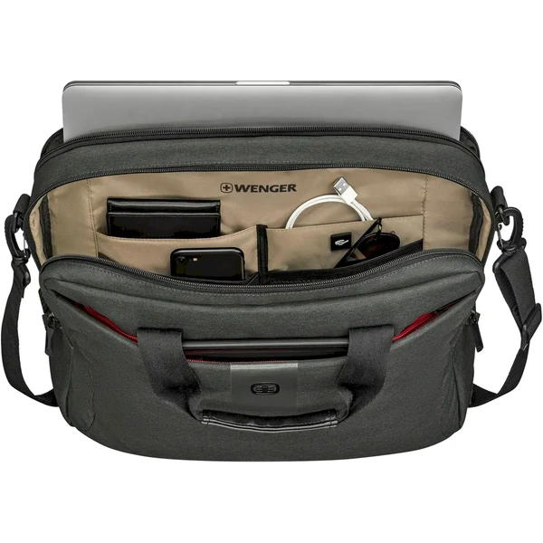 WENGER MX ECO BRIEF 16" brašna na notebook šedá - Batohy - Obrázek M8AF000L01