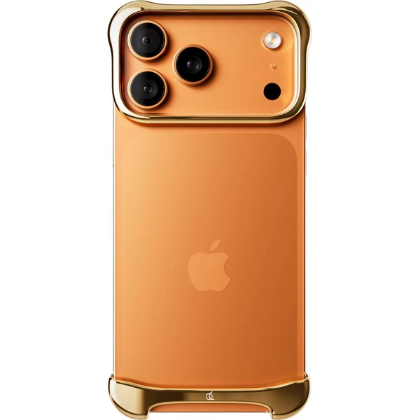 Arc Pulse hliníkový ochranný rám iPhone 17 Pro Max zlatý - Pouzdra - Obrázek M8DJ000K01