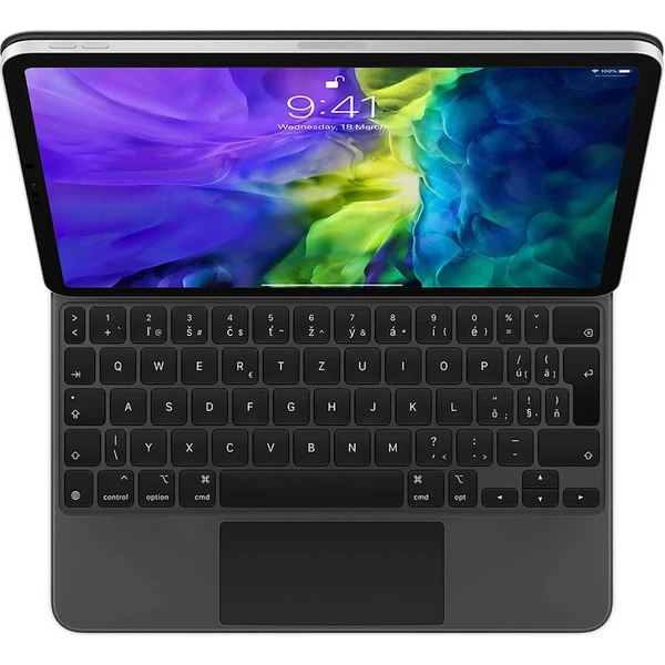 Apple iPad Pro 11" (2022) / iPad Air 11" (2025) Magic Keyboard klávesnice SK černá - Pouzdra s klávesnicí - Obrázek M8LW200301