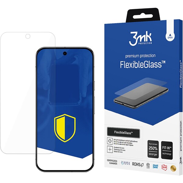 3mk ochranné sklo FlexibleGlass pro Google Pixel 9 Pro XL Čirá