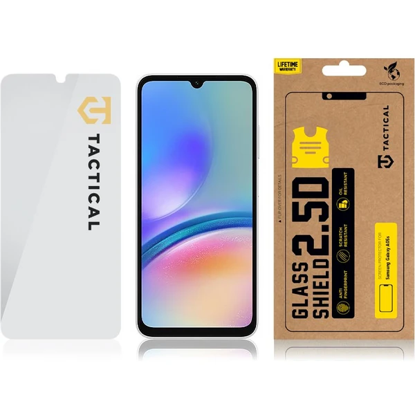 Tactical Glass Shield 2.5D sklo pro Samsung Galaxy A05/A05s čiré - Ochranné folie a skla - Obrázek M8R1000N01