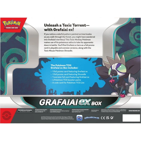 Pokémon TCG: Grafaiai ex Box - Pokémon karty - Obrázek M8U4000N01