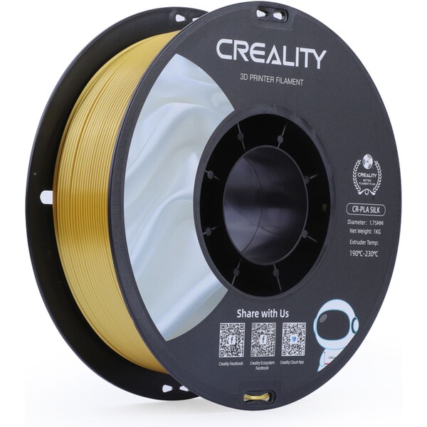 Creality CR-Silk filament 1,75 mm 1 kg zlatá Zlatá