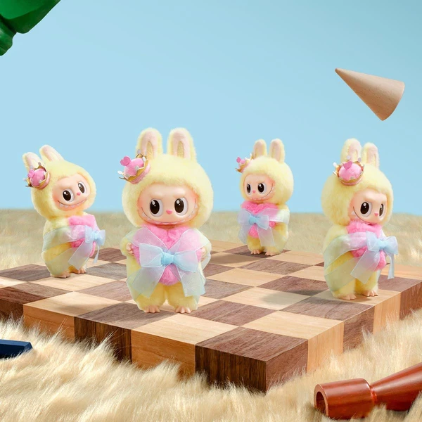 POP MART Labubu The Monsters - Let's Checkmate Series - Figurky - Obrázek M8XG000K01
