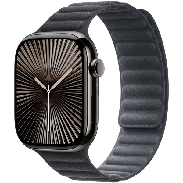 Apple Watch 46mm černý magnetický tah - S/M MXWY3ZM/A