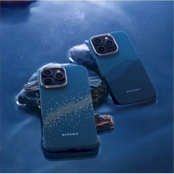 Pitaka Tactile Woven Case kryt iPhone 16 Pro Max StarPeak Over the Horizon - Pouzdra - Obrázek MA88000O01