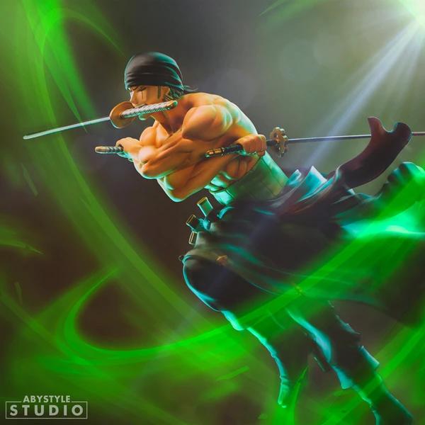 Figurka ABYstyle Studio One Piece - Zoro 18 cm - Figurky - Obrázek MADA000L01