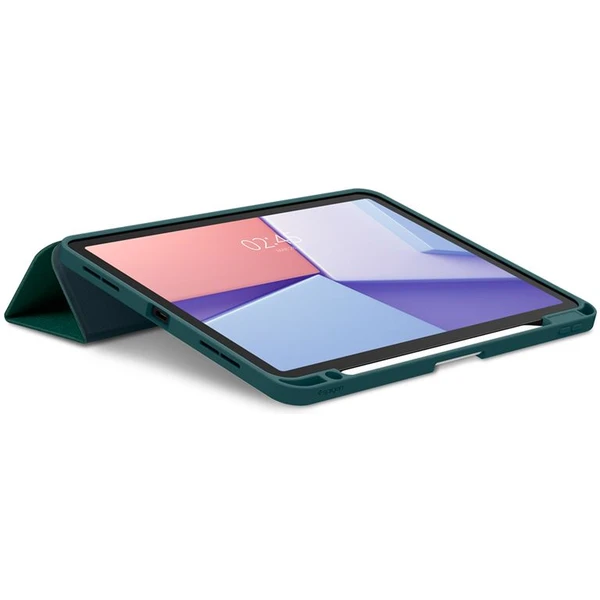 Spigen Urban Fit pouzdro iPad Air 11" (2024/2025/2026) půlnočně zelené - Pouzdra - Obrázek MAE5000O01