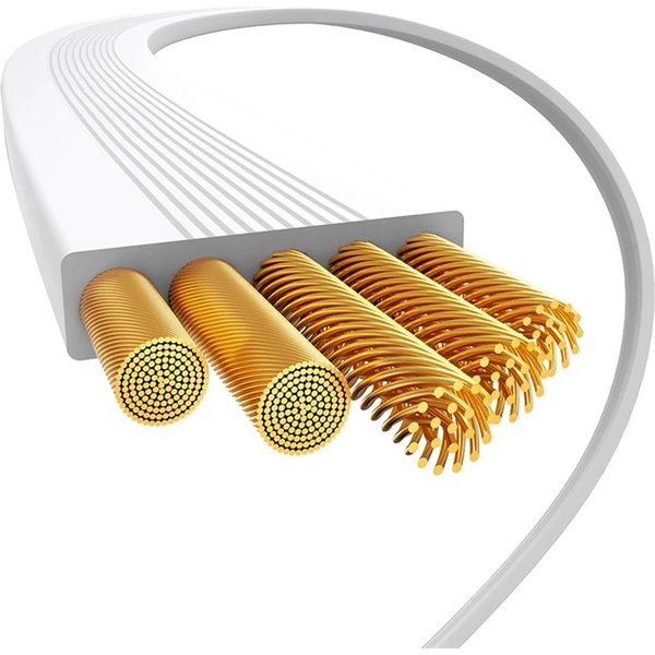 Baseus Free2Draw mini USB-C/USB-C napájecí kabel 100W 1m bílý - Kabely a redukce - Obrázek MAGE000L01
