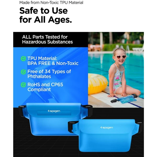 Spigen Aqua Shield WaterProof Waist Bag A620 2 Pack modrý - Pouzdra - Obrázek MAN5000701