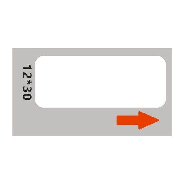 Niimbot štítky RP 12x30mm 210ks pro D11 a D110 bílé