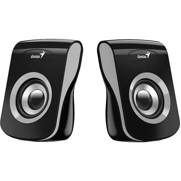 Genius SP-Q180 Iron Gray multimediální reproduktory 2.0 černo - Reproduktory - Obrázek MB58700301