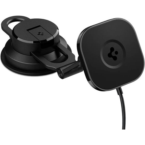 Spigen OneTap 3 Pro Wireless Car Charger Mount ( ITS35W-3) MagSafe držák s nabíjením černý - Držáky - Obrázek MBD4000601