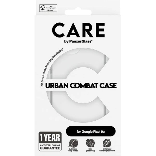 PanzerGlass® CARE kryt Google Pixel 9a Urban čirý - Pouzdra - Obrázek MBFH000L01