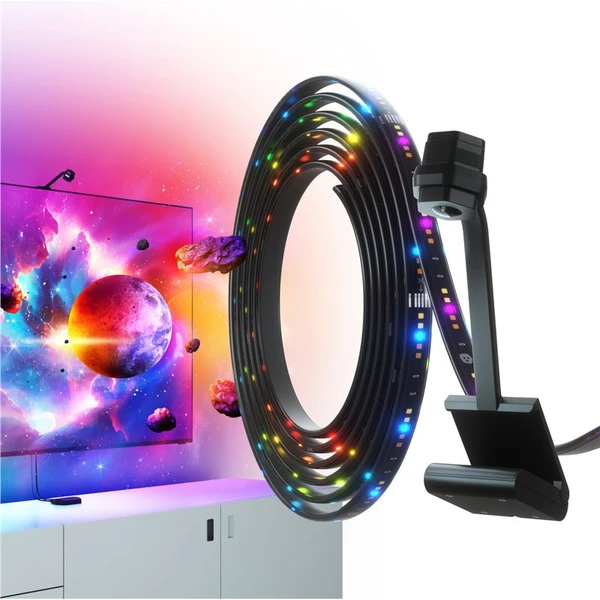 Nanoleaf 4D TV Screen Mirror + chytré LED pásky Starter Kit 4 metry pro televize až do 65'' / 165cm - Chytrá osvětlení - Obrázek MBK2000K01