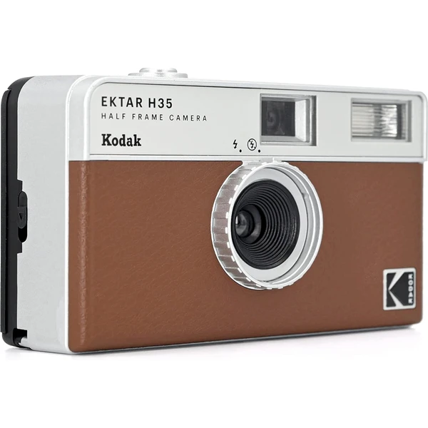 Kodak EKTAR H35 Half Frame fotoaparát hnědý - Fotoaparáty - Obrázek MBO0000L01