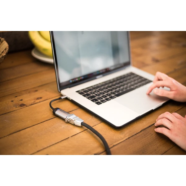 Verbatim USB-C/VGA redukce 0,1m šedá - Kabely a redukce - Obrázek MBOR000301