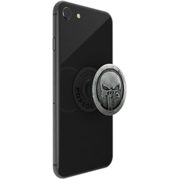 PopSockets PopGrip - Punisher Monochrome - Držáky - Obrázek MBX5000O01