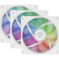 Genesis OXAL 120 ARGB bílý 3-PACK - Ventilátory pro PC
