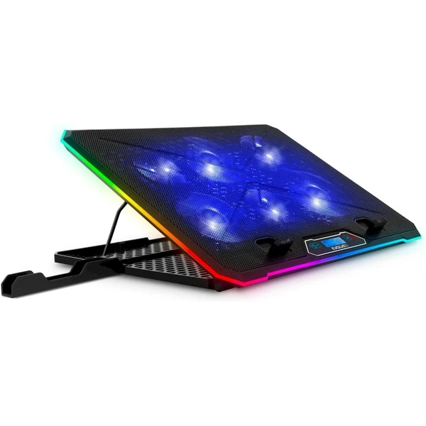 EVOLVEO Ania 9 RGB nastavitelný podstavec pro notebook - Chladící podložky - Obrázek MCBJ000K01