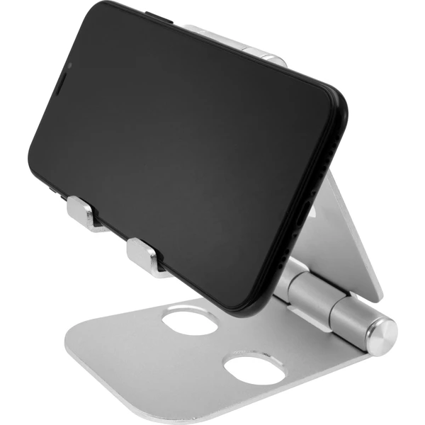 FIXED Frame PHONE hliníkový stojánek pro mobilní telefony, stříbrný - Stojánky - Obrázek MCU8400301