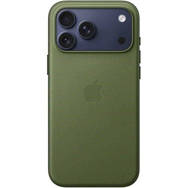 Apple kryt z tkaniny TechWoven s MagSafe na iPhone 17 Pro Max zelený - Pouzdra - Obrázek MDWI000K01