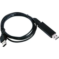 PremiumCord USB-A/USB-A propojovací kabel 0,8m černý - Kabely a redukce