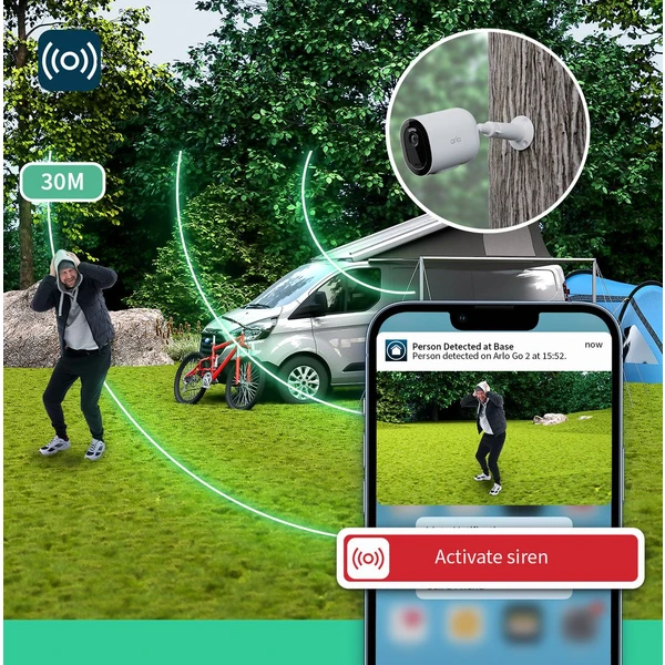 Arlo Go 2 bílá - IP kamery - Obrázek MEC0000L01