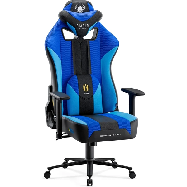Diablo X-Player 2.0 Normal Size herní židle černo-modrá - Židle - Obrázek MECG000K01