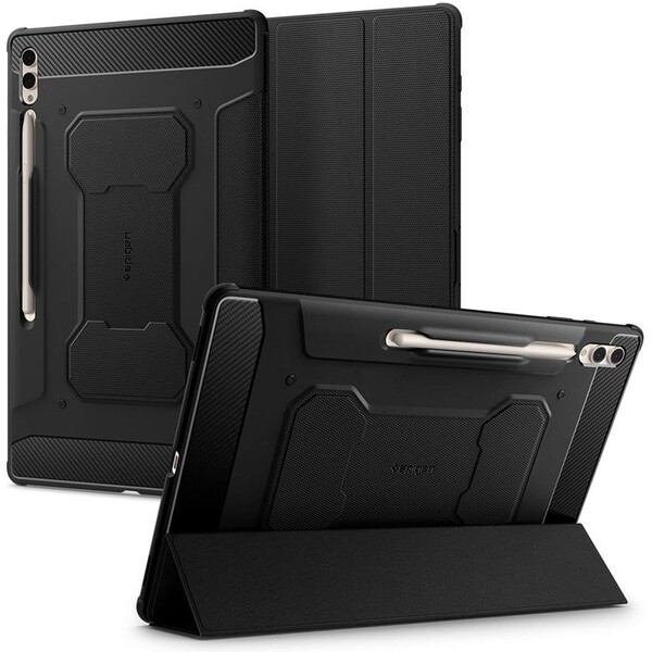 Spigen Rugged Armor Pro kryt Samsung Galaxy Tab S10 Ultra/S9 Ultra/S8 Ultra černý