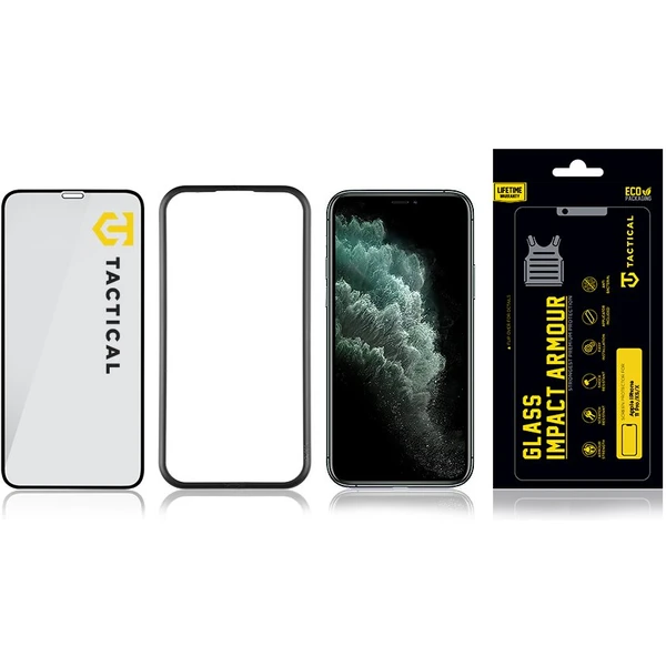 Tactical Glass Impact Armour sklo pro Apple iPhone 11 Pro/XS/X - Ochranné folie a skla - Obrázek MG50000N01