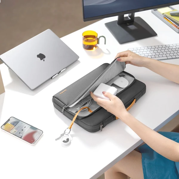 tomtoc Briefcase – 16" MacBook Pro černá - Brašny - Obrázek MGON100501