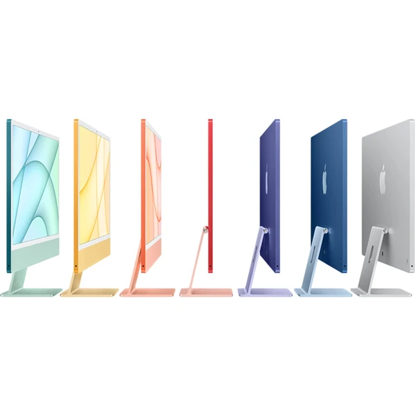 Apple iMac 24" (2021) / 8GPU / 256GB růžový (Další) - Stolní počítače - Obrázek MGQT000501