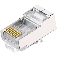 PremiumCord Konektor RJ 45 stíněný, Cat6 - Konektory