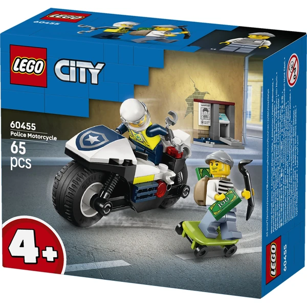 LEGO City 60455 Honička na policejní motorce - LEGO - Obrázek MH5G000K01