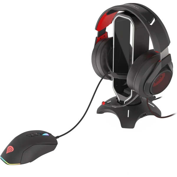 Genesis VANAD 500 Mouse Bungee + HUB 2x USB Typ-A - Držáky - Obrázek MHVRF00101