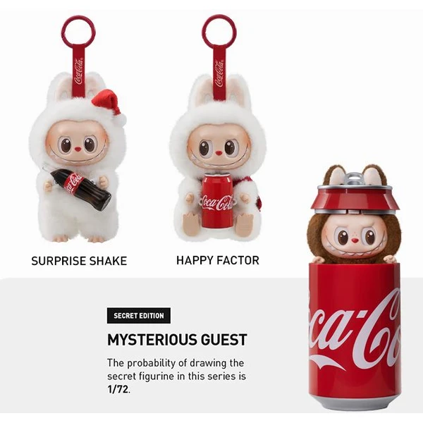 POP MART Labubu The Monsters - Coca-Cola Blind Box - Figurky - Obrázek MIJE000K01