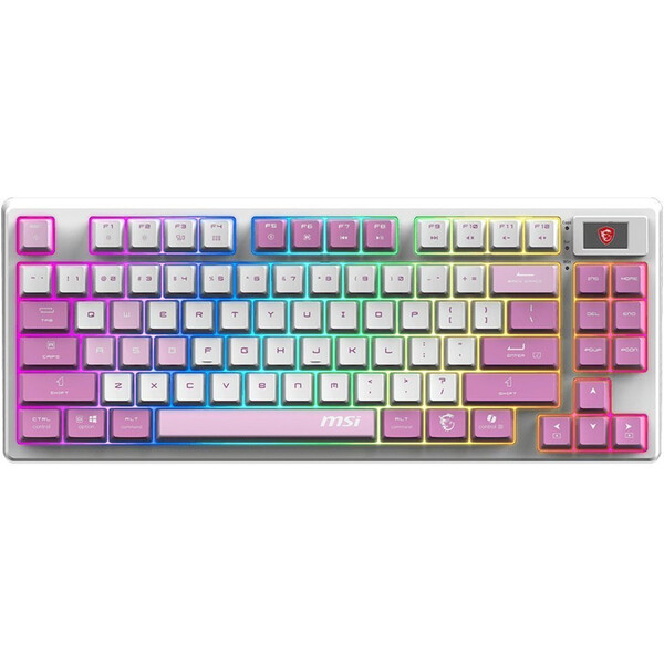 MSI FORGE GK600 TKL Violet S11-43CSQ01-HH9 Růžová