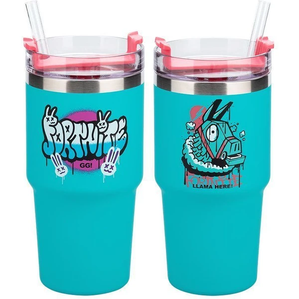 Cestovní hrnek Fortnite - Llama Here! 600 ml - Hrnky - Obrázek MJHE000K01