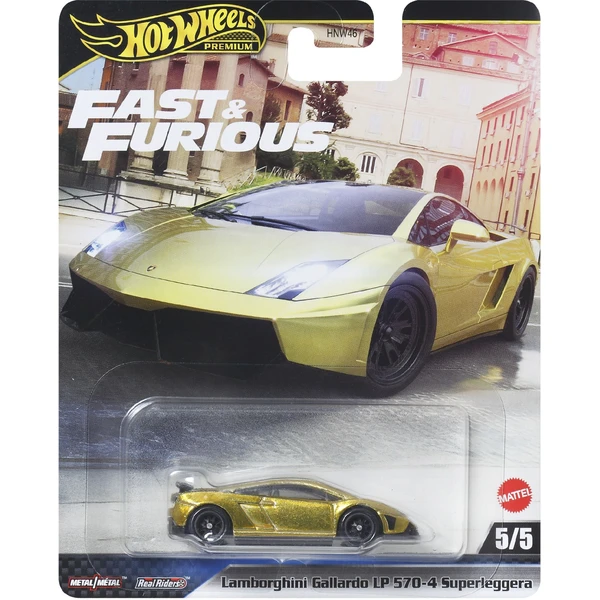 Mattel Hot Wheels Premium Fast & Furious (více druhů) - Hračky - Obrázek MJPF000K01