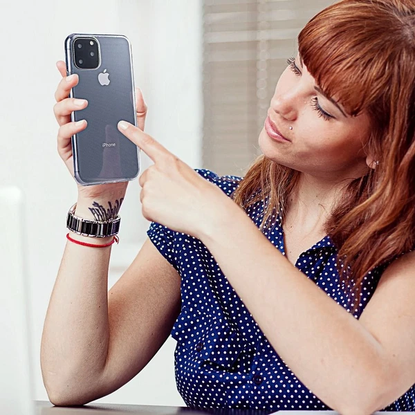 Smarty ultratenké TPU pouzdro 0,5mm iPhone 11 Pro Max čiré - Pouzdra - Obrázek MJW4G00101